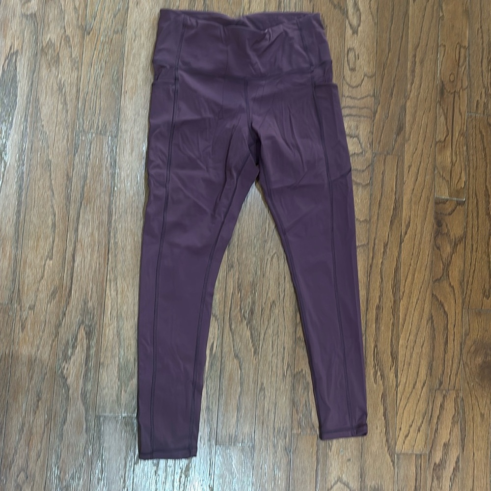 NWOT CZY Yoga Maroon Leggins